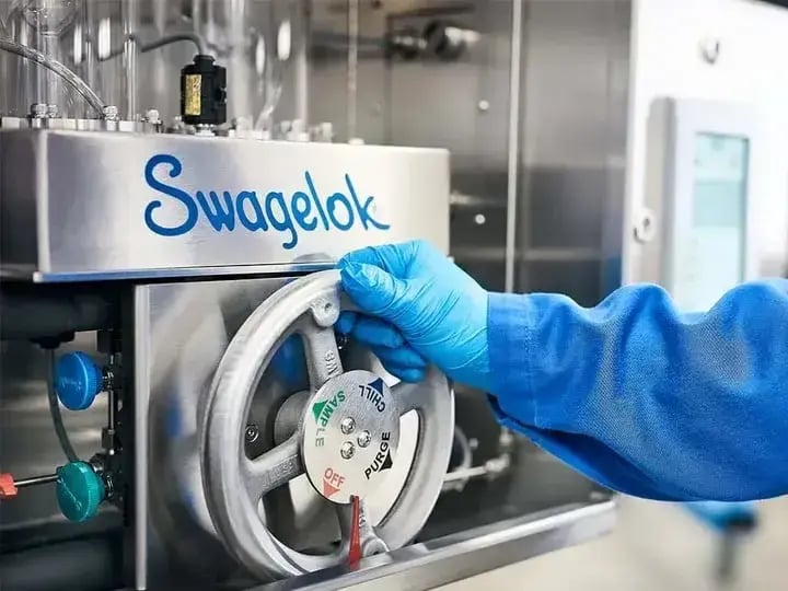 Ammonia sampler handbediening