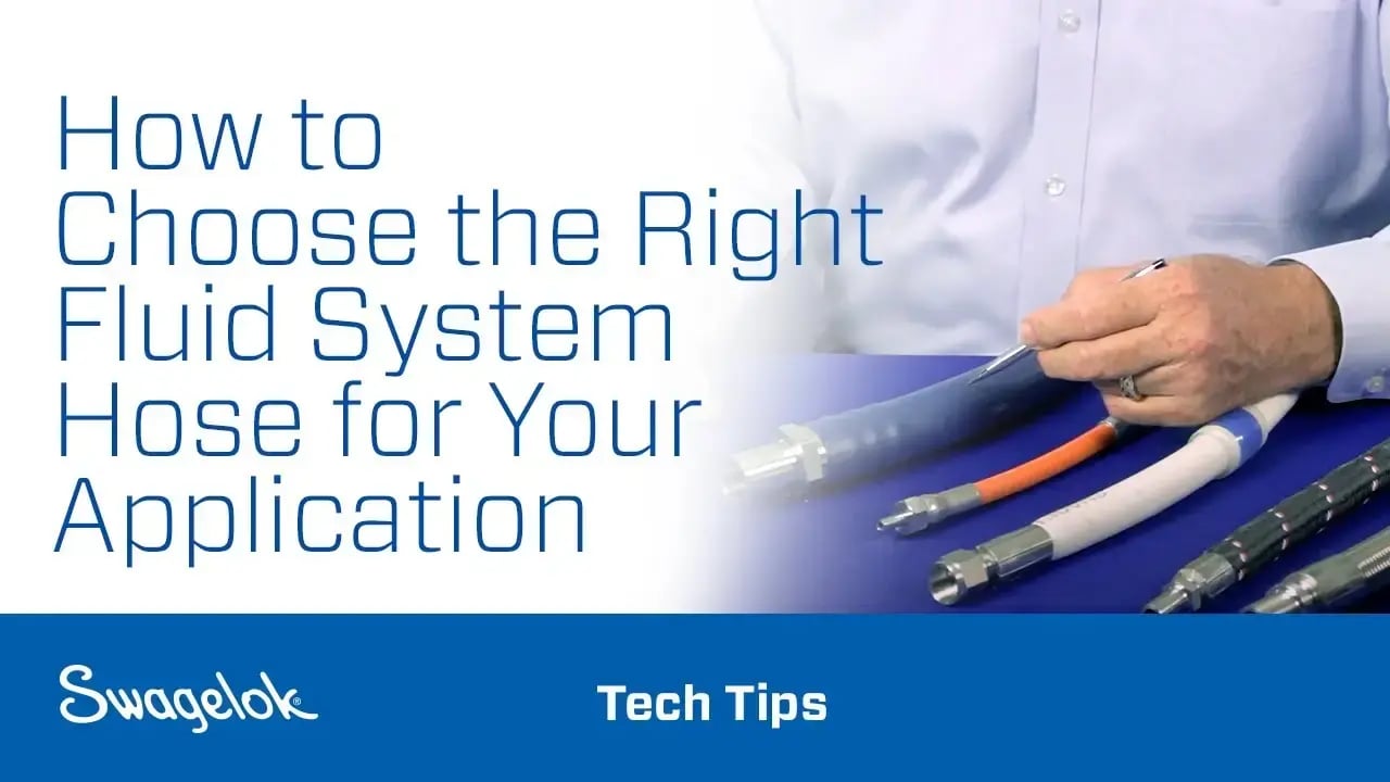 Choose the Right Hose for Your Application