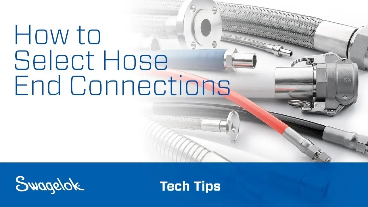 How to Select Hose End Connections
