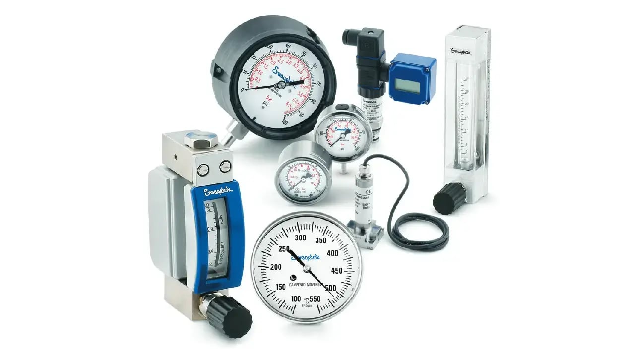 Swagelok Druk Meters