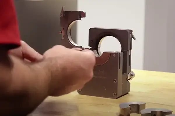 Fixture Block and Collet Installation